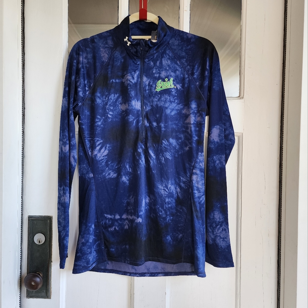 Under Armour Notre Dame Athletic 1/4 Zip Pullover, Sz M